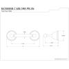 image:imageKingston Brass BA3968MB Restoration Toilet Paper Holder Matte BlackMatte Black