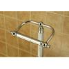 image:imageKingston Brass CC2100 Georgian Freestanding Toilet Paper Holder Matte BlackPolished Chrome