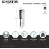 image:imageKingston Brass CC5000 Markus Freestanding Toilet Paper Holder with Roll Storage Matte BlackMatte Black