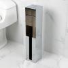 image:imageKingston Brass CC5000 Markus Freestanding Toilet Paper Holder with Roll Storage Matte BlackPolished Chrome