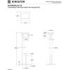 image:imageKingston Brass SCC8508 Edenscape Toilet Paper Holder Brushed Nickel 788 x 788 x 2913Brushed Brass