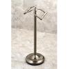 image:imageKingston Brass Vintage Freestanding Brass Double Toilet Roll Holder Polished ChromeBrushed Nickel