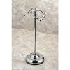 image:imageKingston Brass Vintage Freestanding Brass Double Toilet Roll Holder Polished ChromePolished Chrome