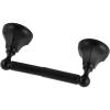 image:imageKingston Brass BA4818C Metropolitan Toilet Paper Holder 834Inch Polished ChromeMatte Black
