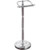 image:imageKingston Brass CC2100 Georgian Freestanding Toilet Paper Holder Matte BlackPolished Chrome