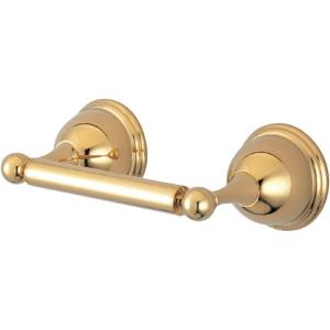 image:imageKingston Brass BA3968MB Restoration Toilet Paper Holder Matte BlackPolished Brass