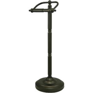 image:imageKingston Brass CC2100 Georgian Freestanding Toilet Paper Holder Matte BlackOil Rubbed Bronze
