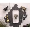 image:imageKingston Brass BA1757PB Heritage Robe Hook Polished Brass312 InchBrushed Nickel