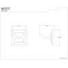 image:imageKingston Brass BA327C Serano Robe Hook Polished Chrome