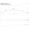 image:imageKingston Brass CC3171 Adjustable Hotel Single Curved Shower Curtain Rod Polished ChromeBrushed Nickel