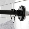 image:imageKingston Brass CC7210 Edenscape 72 Stainless Steel Single Curved Shower Curtain Rod Matte Black