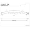 image:imageKingston Brass CCD2175 Adjustable 60Inch72Inch Double Curved Stainless Steel Shower Curtain Rod Oil Rubbed BronzeBrushed Nickel