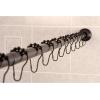 image:imageKingston Brass KSR118 Edenscape 6072 Stainless Steel Adjustable Tension Shower Curtain Rod with Rings Brushed NickelOil Rubbed Bronze
