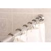 image:imageKingston Brass KSR118 Edenscape 6072 Stainless Steel Adjustable Tension Shower Curtain Rod with Rings Brushed NickelPolished Chrome