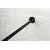 image:imageKingston Brass SR115 Americana 60Inch72Inch Tension Shower Rod with Decorative Flange Oil Rubbed BronzeOil Rubbed Bronze