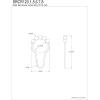 image:imageKingston Brass SRCR125 Roller Ball Shower Curtain Rings Oil Rubbed Bronze 281 x 156 x 031 12PcsSetBrushed Brass