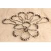 image:imageKingston Brass SRCR125 Roller Ball Shower Curtain Rings Oil Rubbed Bronze 281 x 156 x 031 12PcsSetBrushed Nickel