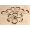 image:imageKingston Brass SRCR125 Roller Ball Shower Curtain Rings Oil Rubbed Bronze 281 x 156 x 031 12PcsSetBrushed Nickel