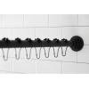 image:imageKingston Brass SRK600 Edenscape 6072 Stainless Steel Adjustable Tension Shower Curtain Rod with Rings Matte Black