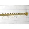 image:imageKingston Brass SRK607 Edenscape 72Inch Adjustable Shower Curtain Rod with Ring Brushed Brass