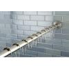 image:imageKingston Brass SRK608 Edenscape Adjustable Shower Curtain Rod with Ring Combo Brushed NickelBrushed Nickel