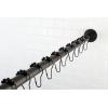 image:imageKingston Brass SRK608 Edenscape Adjustable Shower Curtain Rod with Ring Combo Brushed NickelOil Rubbed Bronze
