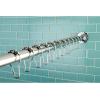 image:imageKingston Brass SRK608 Edenscape Adjustable Shower Curtain Rod with Ring Combo Brushed NickelPolished Chrome
