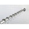 image:imageKingston Brass SRK608 Edenscape Adjustable Shower Curtain Rod with Ring Combo Brushed NickelPolished Chrome