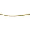 image:imageKingston Brass CC3171 Adjustable Hotel Single Curved Shower Curtain Rod Polished ChromeBrushed Brass