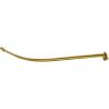 image:imageKingston Brass CC6727 Edenscape 6072 Stainless Steel Adjustable Single Curved Shower Curtain Rod Brushed Brass