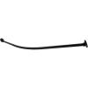image:imageKingston Brass CC7210 Edenscape 72 Stainless Steel Single Curved Shower Curtain Rod Matte Black