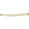image:imageKingston Brass CCD2172 Edenscape 6072 Stainless Steel Adjustable Double Curved Shower Curtain Rod Polished Brass