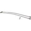 image:imageKingston Brass CCD2176 Edenscape 6072 Stainless Steel Adjustable Double Curved Shower Curtain Rod Polished Nickel