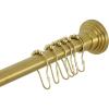 image:imageKingston Brass SCC2715 Edenscape 6072 Stainless Steel Adjustable Tension Shower Curtain Rod with Rings Oil Rubbed BronzeBrushed Brass