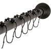image:imageKingston Brass SCC2715 Edenscape 6072 Stainless Steel Adjustable Tension Shower Curtain Rod with Rings Oil Rubbed BronzeOil Rubbed Bronze