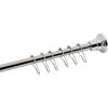 image:imageKingston Brass SCC2811 Edenscape 3860 Stainless Steel Adjustable Shower Curtain Rod with Rings Polished Chrome