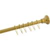 image:imageKingston Brass SCC2817 Edenscape 3860 Stainless Steel Adjustable Shower Curtain Rod with Rings Brushed Brass