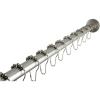 image:imageKingston Brass SRK608 Edenscape Adjustable Shower Curtain Rod with Ring Combo Brushed NickelBrushed Nickel