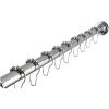 image:imageKingston Brass SRK608 Edenscape Adjustable Shower Curtain Rod with Ring Combo Brushed NickelPolished Chrome