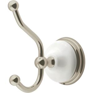 image:imageKingston Brass BA1117PB Victorian Robe Hook Polished Brass458 LengthBrushed Nickel