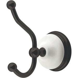 image:imageKingston Brass BA1117PB Victorian Robe Hook Polished Brass458 LengthOil Rubbed Bronze