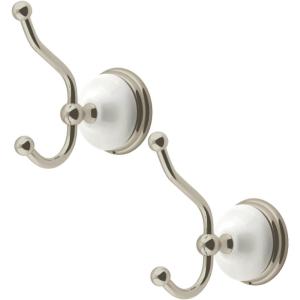 image:imageKingston Brass BAK1117SN Victorian 2Piece Robe Hook Brushed NickelBrushed Nickel
