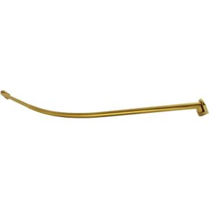 image:imageKingston Brass CC6727 Edenscape 6072 Stainless Steel Adjustable Single Curved Shower Curtain Rod Brushed Brass