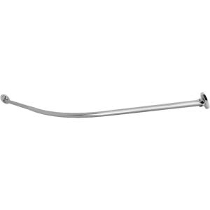 image:imageKingston Brass CC7211 Edenscape 72 Stainless Steel Single Curved Shower Curtain Rod Polished Chrome