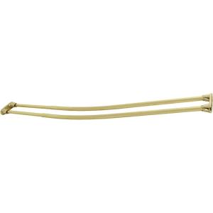 image:imageKingston Brass CCD2172 Edenscape 6072 Stainless Steel Adjustable Double Curved Shower Curtain Rod Polished Brass
