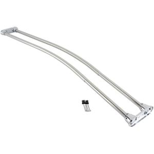image:imageKingston Brass CCD2175 Adjustable 60Inch72Inch Double Curved Stainless Steel Shower Curtain Rod Oil Rubbed BronzePolished Chrome
