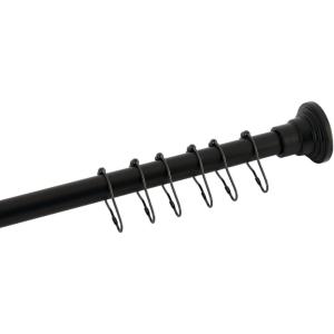 image:imageKingston Brass SCC2815 Edenscape 3860 Stainless Steel Adjustable Shower Curtain Rod with Rings Oil Rubbed Bronze
