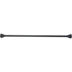 image:imageKingston Brass SR110 Edenscape 6072 Stainless Steel Adjustable Tension Shower Curtain Rod with Decorative Flange Matte Black