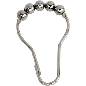 image:imageKingston Brass SRCR125 Roller Ball Shower Curtain Rings Oil Rubbed Bronze 281 x 156 x 031 12PcsSetPolished Chrome