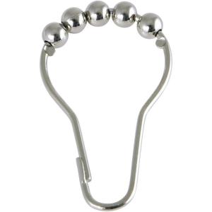 image:imageKingston Brass SRCR125 Roller Ball Shower Curtain Rings Oil Rubbed Bronze 281 x 156 x 031 12PcsSetPolished Nickel